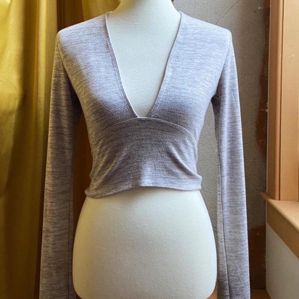 Aritzia Wilfrid Plunge Bridgette Long Sleeve